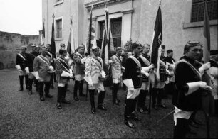 Freiburg: Festzug, Studentenverbindungen