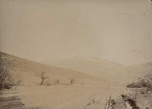 Der Soganli Dagi : Blick vom Pass unterhalb der Westkette des Aladaglar-Gebirges (Antitaurus) auf den Berg Soganli Dagi.