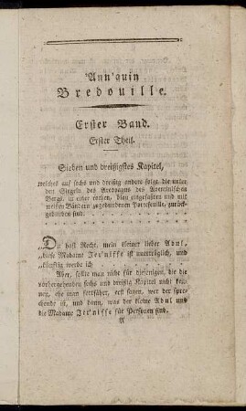Sieben und dreißigstes Kapitel. - Fünf und funfzigstes Kapitel.