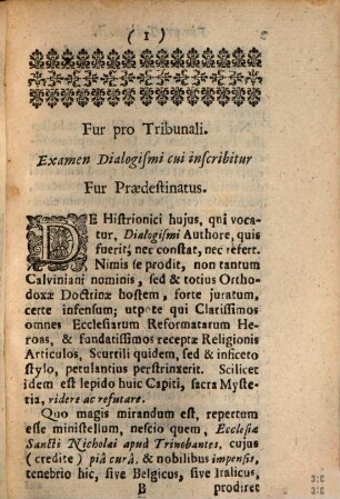 Fur pro Tribunali