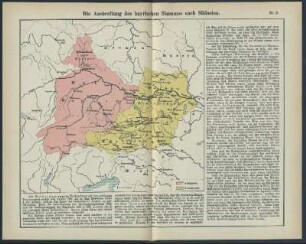 Nr. 2. Die Ausbreitung des bayrischen Stammes nach Südosten