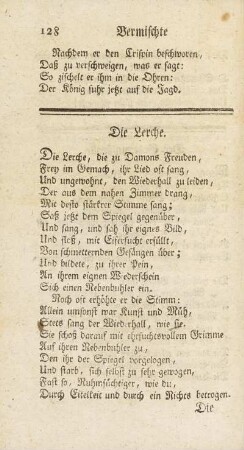Die Lerche