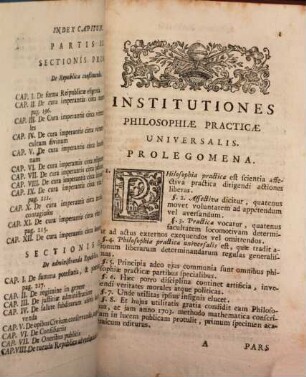 Institutiones Philosophiae Wolfianae : In usus Academicos adornatae, 2