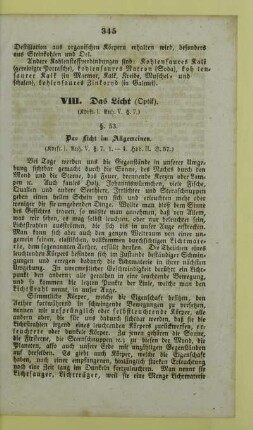 VIII. Das Licht (Optik)