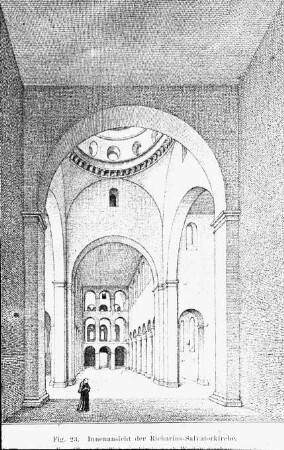 Saint-Riquier (Somme), Abtei (Centula), Kirche