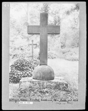 Grabkreuz Rodde