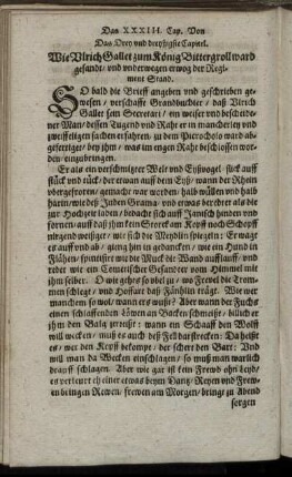 Das Drey und dreyßigste Capitel.