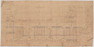 Thiersch, Friedrich von; Wiesbaden; Kurhaus - Grundriss EG Südwest