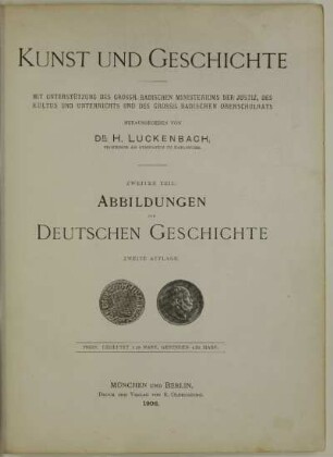 Teil 2: Abbildungen zur Deutschen Geschichte