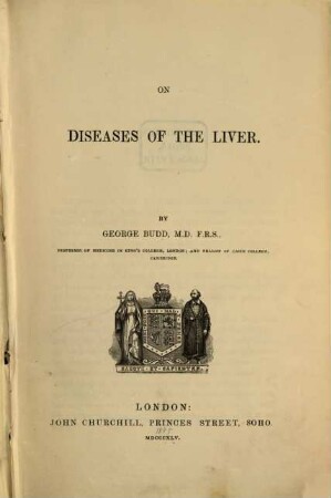 On Diseases of the liver