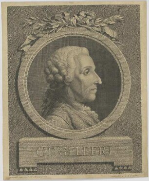 Bildnis des C. F. Gellert