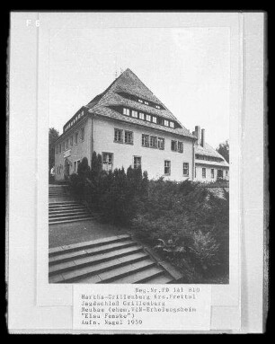 Grillenburg, Neues Jägerhaus