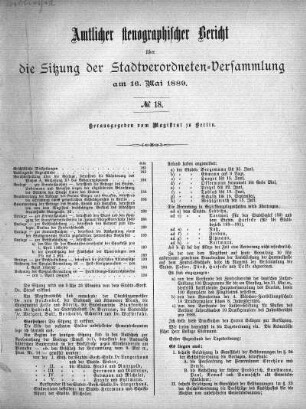 No. 18, 16. Mai 1889