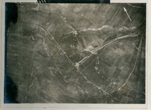 Foto des Geländes südlich von Monchy (-au-Bois) (Luftbild)