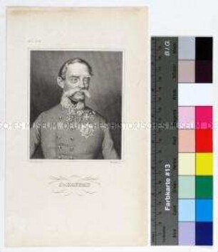 Porträt des österreichischen Generals Johann Freiherr von Haynau