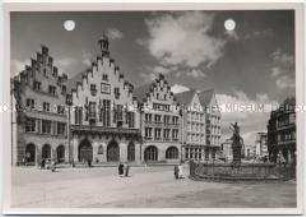 Frankfurt am Main, Alt Limpurg, Römer, Löwenstein, Frauenstein, Salzhaus und Gerechtigkeitsbrunnen