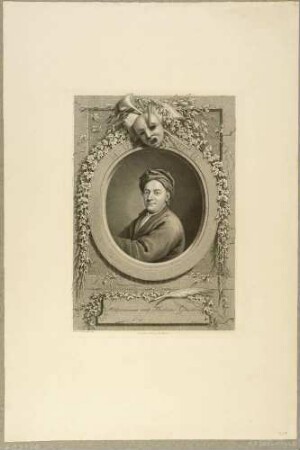 Bildnis des Schauspielers Heinrich Gottfried Koch, Brustbild nach links