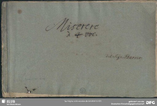 Miserere - Mus.2740-E-1 : V (4), Coro, orch - c; HarWV 41