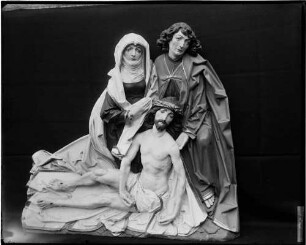Poppenhausen Hof Libach Hölzernes Altarbild - Pieta von Tilmann Riemenschneider