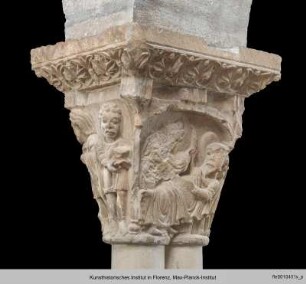 Kapitell mit Bekehrung des Saulus zum Paulus - S04PP32