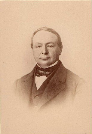Die Mitglieder des Stadtrats der Residenzstadt Karlsruhe. Meess, Simon. Stadtrat 1865-1881