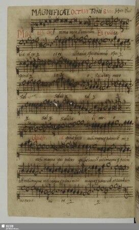Praetorius, Hieronymus: Magnificat in 8.Ton (hypomixolydisch)