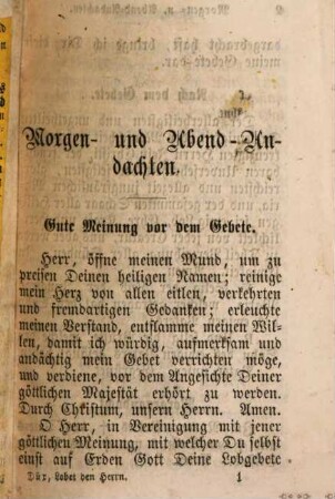 Lobet den Herrn! : Ein katholisches Gebet- und Erbauungsbuch für Kirche und Haus