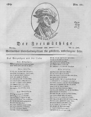 Nro. 121., Montag, den 19. Juni 1809