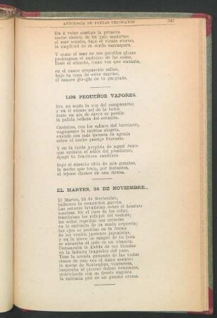 El martes, 24 de noviembre...