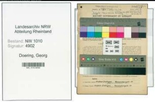 Entnazifizierung Georg Doering , geb. 21.06.1901 (Ingenieur)