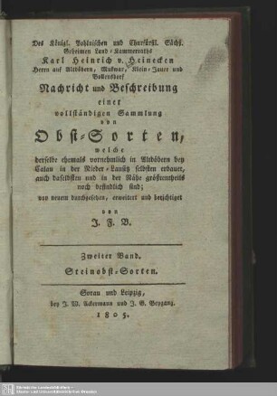 2,1: Stein-Obst-Sorten ... Aprikosen- und Pfirschen-Sorten