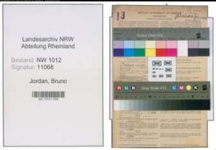 Entnazifizierung Bruno Jordan , geb. 03.10.1902 (Kaufmann)