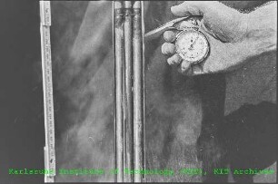 Brennelement-Versuchseinsatz der Technischen Abteilung (TA) für den Forschungsreaktor 2 (FR 2)