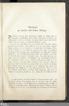Vorwort zur zweiten und dritten Auflage