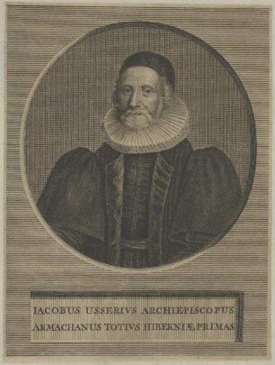 Bildnis des Iacobus Usserius