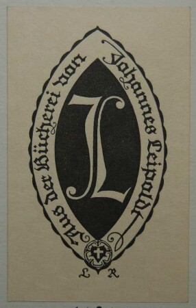 Leipoldt, Johannes / Exlibris