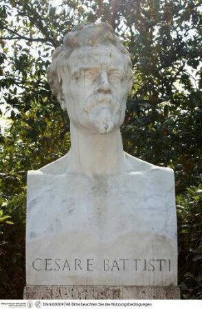 Büste des Cesare Battisti