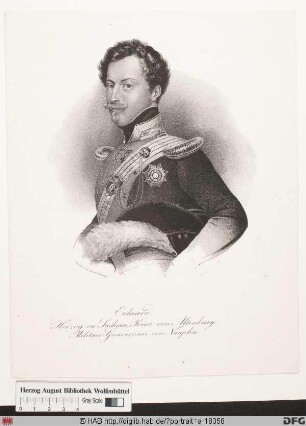 Bildnis Eduard (Wilhelm Carl Christian), Prinz zu Sachsen-Altenburg
