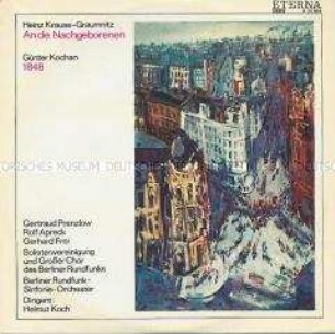Platte mit zeitgenössischer Musik der DDR