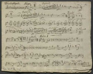 Apollo-Walzer, fl, vl, vla, vlc, op. 264, HenK 264, G-Dur - BSB Mus.Schott.Ha 4215-2 : [caption title:] Flauto obbligato
