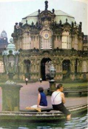 Erfrischung im Dresdner Zwinger