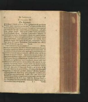 Titulus IV. De Ingenuis.