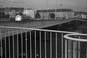 Köln: Severinsbrücke, Brückenrampe