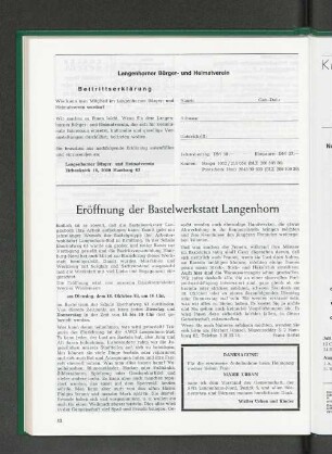 Beitrittserklärung