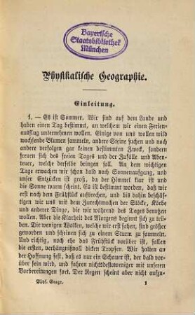 Physikalische Geographie
