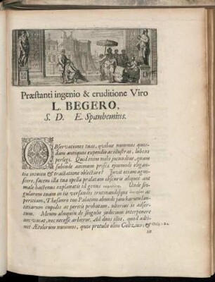 Præstanti ingenio & eruditione Viro L. Begero, [...]