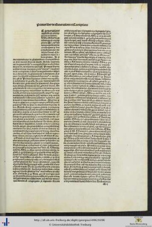 Libri de Generatione et Corruptione