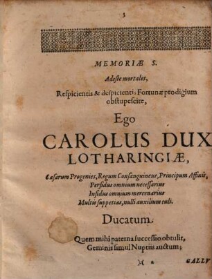 Fallacis fortunae et mortalitatis vivum exemplum