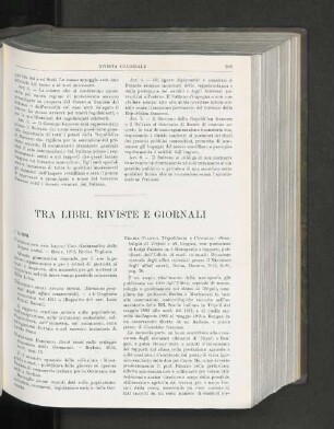 Tra Libri, Riviste E Giornali.