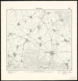 Meßtischblatt 3096 : Rheinbach, 1894 : Rheinbach. - Aufn. 1893. - 1:25000. - [Berlin]: Kgl. Preuss. Landesaufnahme, 1894. - 1 Kt.
